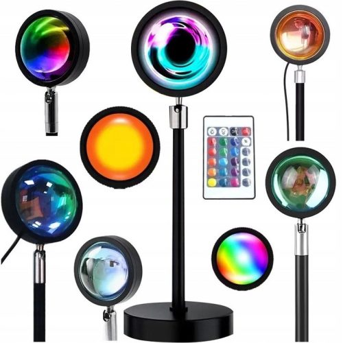  SUNSET LED-Nachtlampe für Schlafzimmer, Wohnzimmer, SUNSET RGB-GESCHENK
