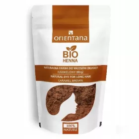    Orientana Bio Henna Karamellbraun 100 g Henna für die Haare