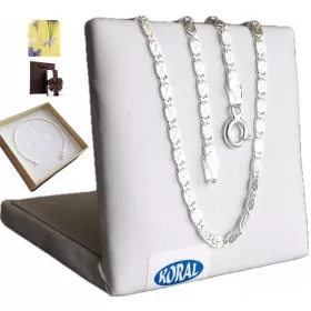  Silberset Damen-Silberkettenarmband (als GESCHENK)
