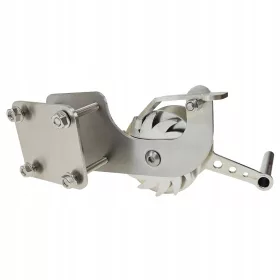    Grillrolle Edelstahl 4mm Blech nicht-invasive Premium LUX Lager