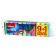  REGENBOGEN-GESCHIRRSPÜL-KOMPLETTSEIFE VILEDA 9 + 1 FARBMISCHUNG