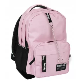   Paso BeUniq Jugendrucksack in Hellrosa - Leicht & Praktisch für Schüler und Studenten