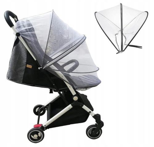 Mimport-Moskitonetz für Kinderwagen, Gondel oder Kinderbett