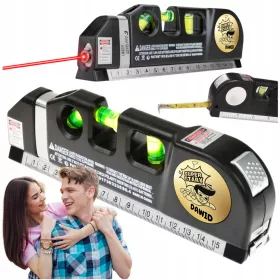    Laser-Nivelliergerät als Geschenk zum Jungentag mit Maß + Gravur für Ihn