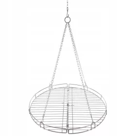    Klappbarer Grillrost über dem Feuer MFH Feuerbox 49 cm Stahl