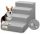  Treppe, Treppe für Hunde und Katzen, Rampe, Plattform, 4 Stufen, stabil, 40 cm, rutschfest