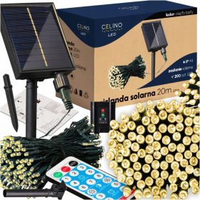    CELINO Weihnachtsbaumbeleuchtung außen 18 m 101 - 200 Lichter