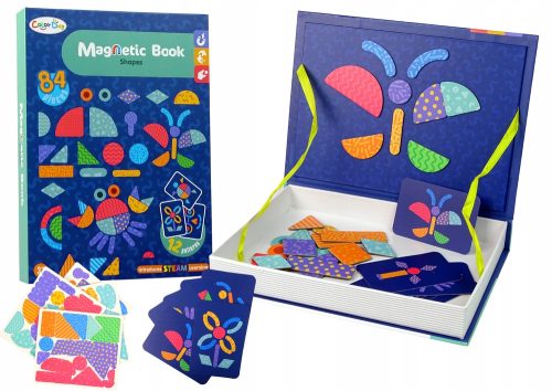  Magnetische Puzzle-Buchformen-Karten