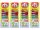 PEZ Bonbons Nachfüllpack 4 x 68g – Vier köstliche Fruchtgeschmacksrichtungen