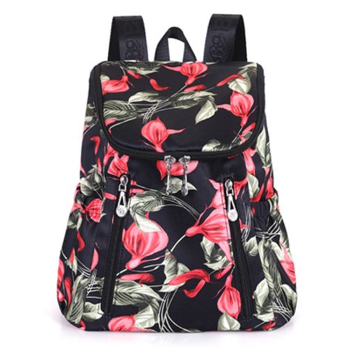  Neuer Damenrucksack mit Schmetterlingen und Blumen