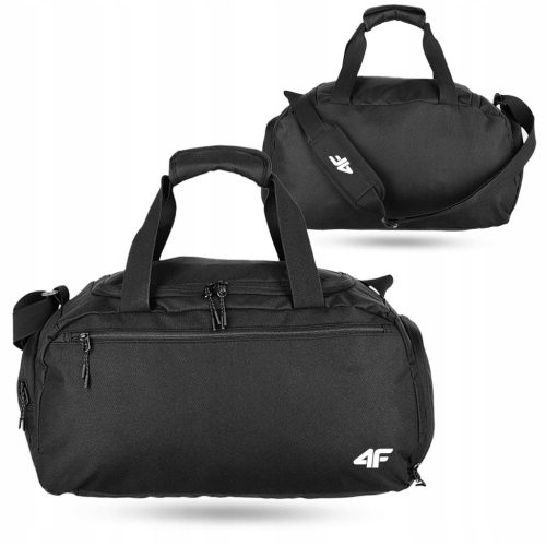  Sporttasche 4F Umhängetasche Schwarz Training 25L Für das Fitnessstudio REISEN
