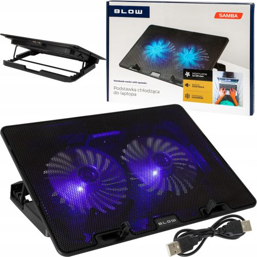  Blow 66-364 Laptop-Kühlpad, schwarz