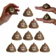  Antistress Gówienko Poop Emoji Gniotek Squishy mit Smiley 10 Stk