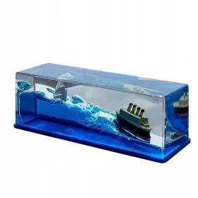  KREUZFAHRTSCHIFFFLASCHE EISBERG Anti-Stress-Drift-Geschenk