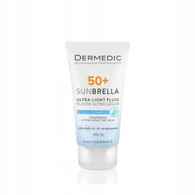    Dermedic Sunbrella ultraleichte Creme SPF50+ für vaskuläre Haut 40 ml