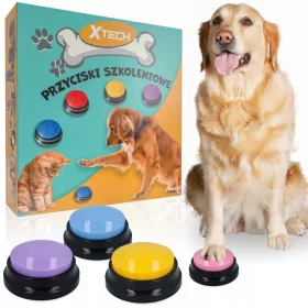  SOUND-SPRECHEN-TASTEN FÜR TIER-HUND-KATZE-TONAUFNAHME 4STK