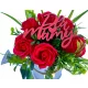  Originelles Geschenk für Mama zum Muttertag. Blumenstrauß aus Handtüchern und Seifenrosen