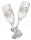  GESCHENK-Set mit 2 Gläsern, GLÄSER, HOCHZEIT, HOCHZEIT, EHEMANN, EHEFRAU, Jungvermählten, JAHRESTAG