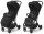  Kompakter Future Design X-Ray JET BLACK Kinderwagen