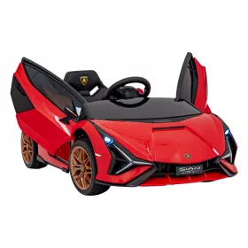    LAMBORGHINI SIAN BATTERIEWAGEN FÜR KINDER + FERNBEDIENUNG 4 MOTOREN