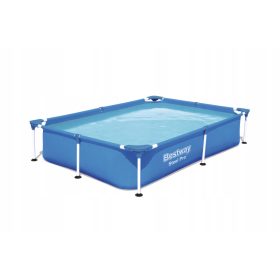  Bestway rechteckiger Rahmenpool 221 x 150 cm