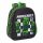  Minecraft Safta Kindergartenrucksack mit einem Fach für Jungen und Mädchen, Schwarz, Grüntöne