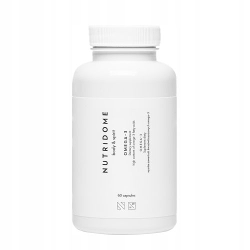 OMEGA-3 NUTRIDOME - Unterstützung für Herz, Gehirn und Augen, 60 Kapseln