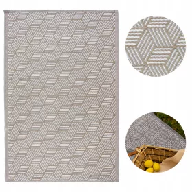    WASSERDICHTE GARTENTEPPICHMATTE FÜR TERRASSENBALKON 120x170 CM MUSTERWAHL