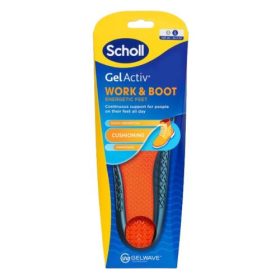  SCHOLL GelActiv Work & boot Herren-Schuheinlagen L, 1 Paar