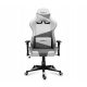  Huzaro Force 6.2 Gaming-Stuhl, weißer Stoff