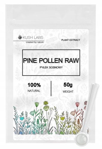 Kiefern Pollen Raw – 100% Natürlich, Fördert Gesundheit und Vitalität
