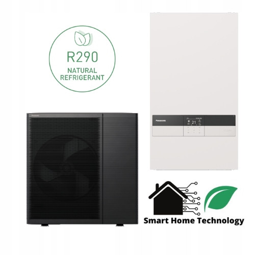  Panasonic KIT-SDC05LE5 5 kW Hydrosplit-Wärmepumpe L-Serie R290