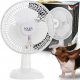  Adler SILENT Tischventilator weiß