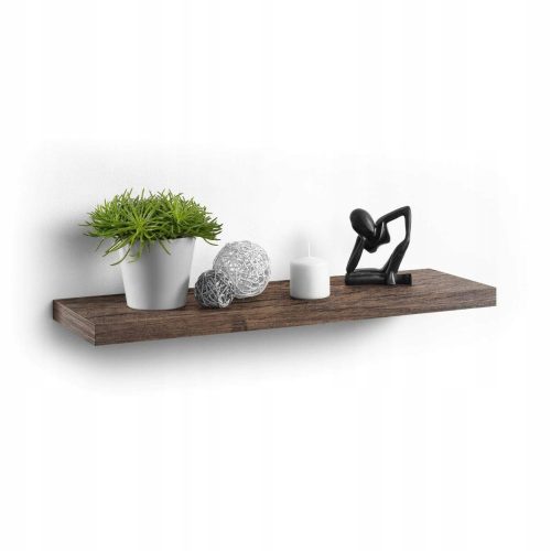  Homea MDF-Regal, 75 x 8,3 cm, Brauntöne
