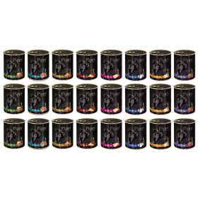    Dolina Noteci Piper für Hunde 24 x 800 g Geschmacksmischung