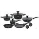  TÖPFE SET 12 ELEMENTE KlönBerg KB4033 PREMIUM