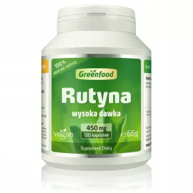   Greenfood Rutin 450 mg - Hochdosierte Rutinkapseln, Vegan und Glutenfrei