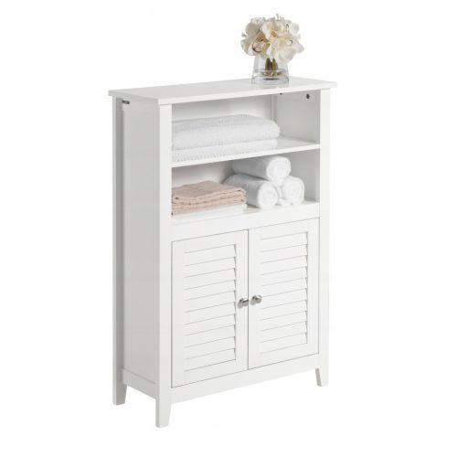  SoBuy Kommode, Badezimmerschrank, geräumig BZR13-W