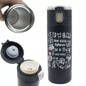  THERMOSBECHER, LED-BILDSCHIRM, GRAVUR, GESCHENK DES LEHRERS