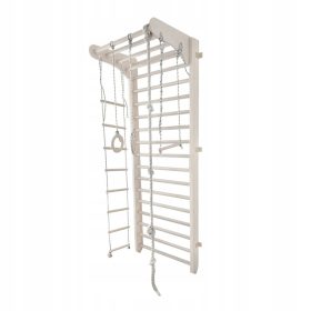 Kinder Sport Sprossenwand, weiß