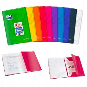  Quadratisches Oxford-Notizbuch im B5-Format, 60 Blatt