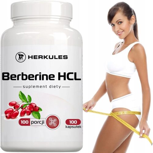 HERKULES Berberine HCL – 100 Kapseln zur natürlichen Unterstützung der Gesundheit