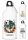  Flasche Świstakpakuje.pl DESIGNS ZUR AUSWAHL 400 ml