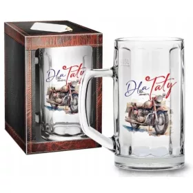    BIERMUFFEL 0,5L FÜR DAD, EIN GESCHENK ZUM VATERTAG, DADDY, DADDY UND MEHR