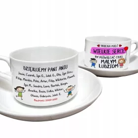    Tasse Man muss ein großes Herz haben, um sich den kleinen Menschen zu widmen, von poz