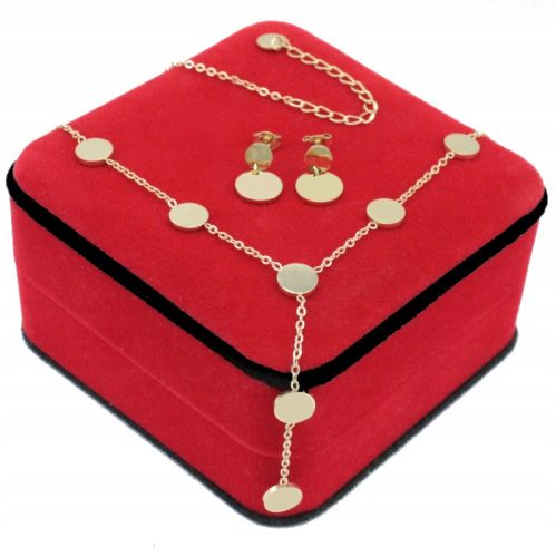  SET AUS VERGOLDETEN SCHMUCK-CHIRURGIE-STAHL-PILLEN