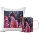  BECHER- UND KISSENSET AUS DER SERIE STRANGER THINGS, GESCHENKIDEE, GRAFIK