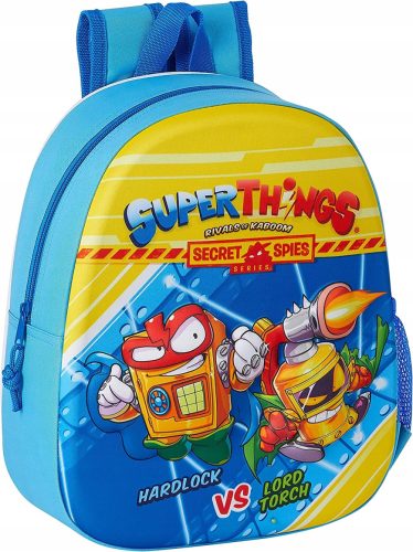  SuperZings Safta Kindergartenrucksack mit einem Fach für Jungen, Mädchen, mehrfarbig