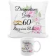  Set Tasse 330ml Kissen 40x40 Hochzeit Jubiläum Hochzeitstag 60 Jahre