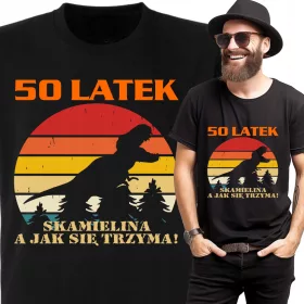  Vatertags-T-Shirt Tatosaur Retro, schwarz